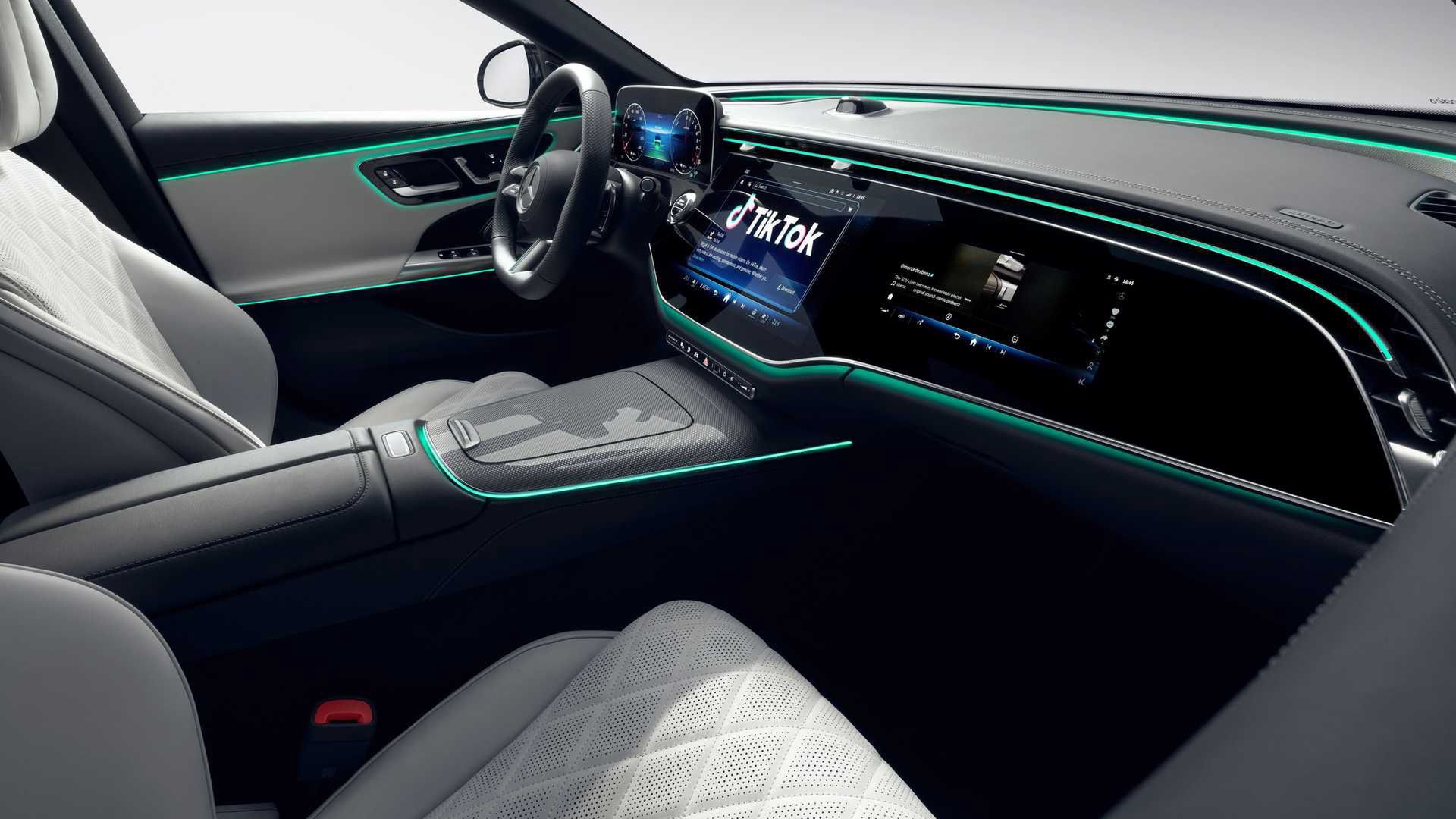 Nowy Mercedes Klasy E - wnętrze