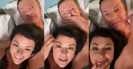 Katarzyna Cichopek i Marcin Mroczek pozdrawiają Z ŁÓŻKA: "Jesteśmy w sytuacji INTYMNEJ" (ZDJĘCIA)