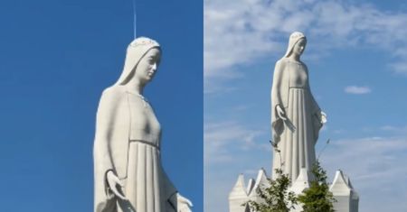 Weszli do środka wielkiej Maryi. Nie spodziewali się takiego widoku