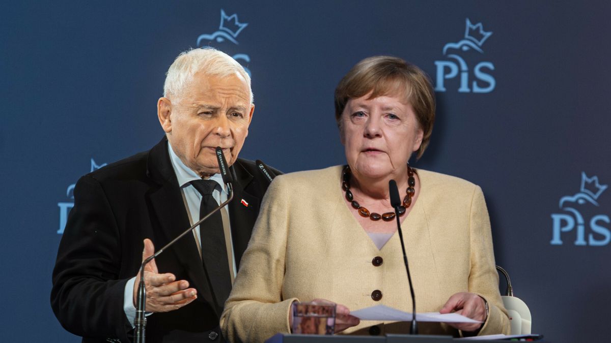 Kaczyński oskarża Merkel