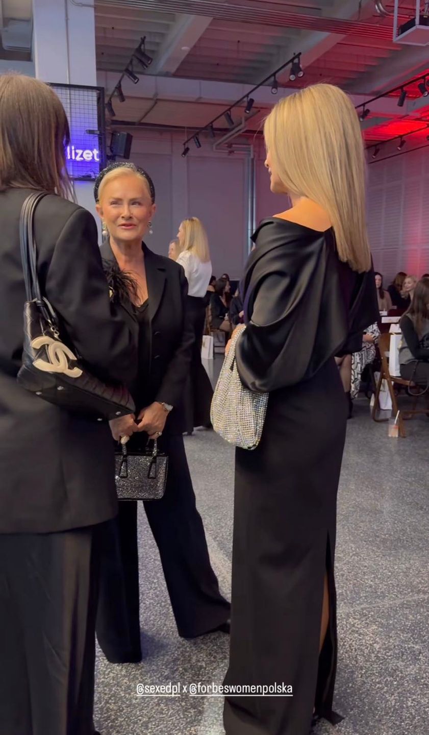 Małgorzata Rozenek na gali Forbesa