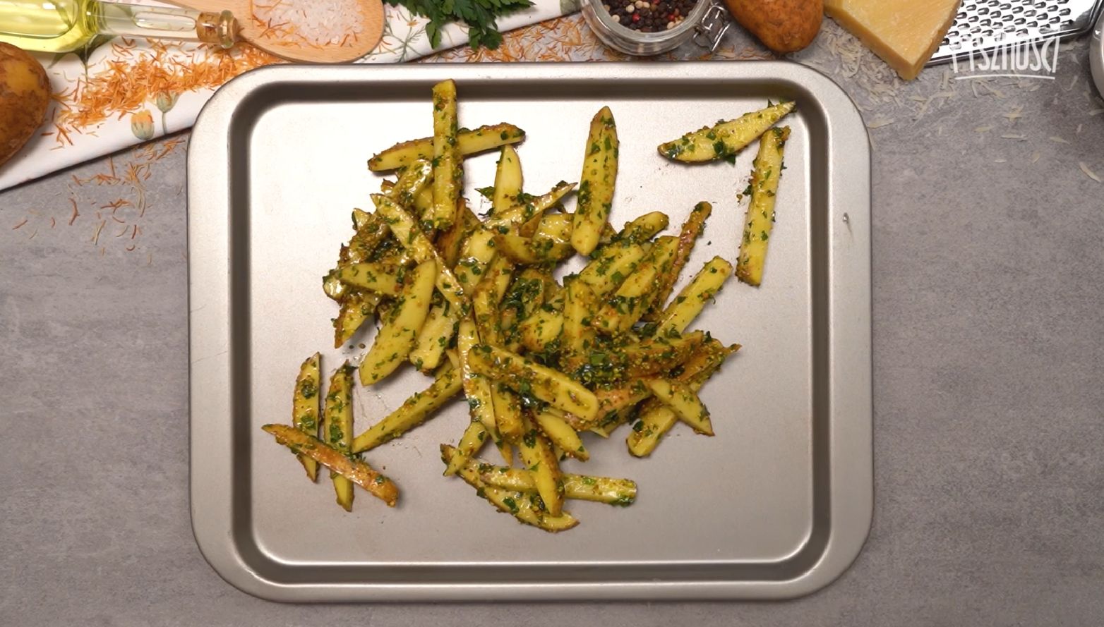 Pistacjowe frytki
