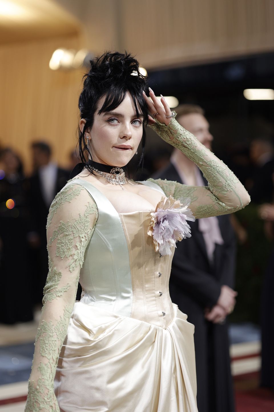 Billie Eilish na Met Gala w Metropolitan Museum of Artw Nowymjorku, 2022 EPA/JUSTIN LANE Dostawca: PAP/EPA.JUSTIN LANE