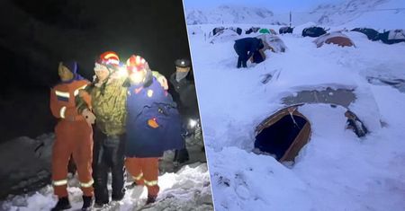 Setki osób uratowano po śnieżycy na tybetańskiej stronie Everestu