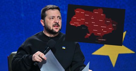 Zmasowane uderzenie Rosji. Jest pierwsza reakcja Zełenskiego