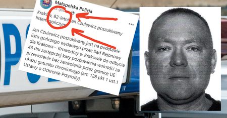 Policja wystawiła list gończy. Na jego widok ludzie pękają ze śmiechu