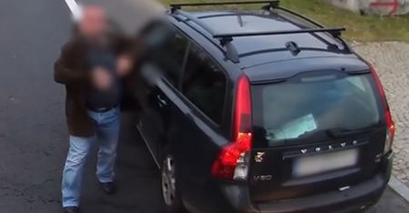 Kierowca TIR-a wszystko nagrał. Cwaniak chciał wymusić odszkodowanie