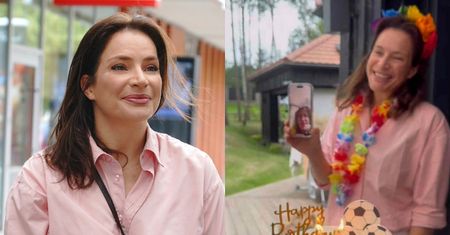 Anna Dereszowska świętowała urodziny syna. Podczas imprezy połączyła się z 17-letnią córką, która stacjonuje w Brazylii
