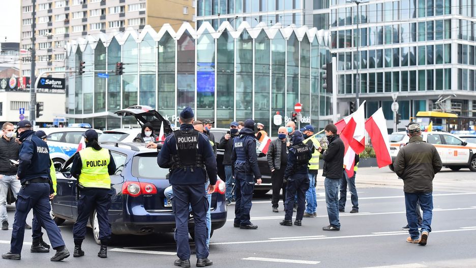 Warszawa. Trwa kolejny protest rolników