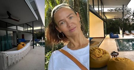 Podekscytowana Kinga Rusin urządza willę w Kostaryce: "Przybyły nam na tarasie HAMACZKI" (ZDJĘCIA)