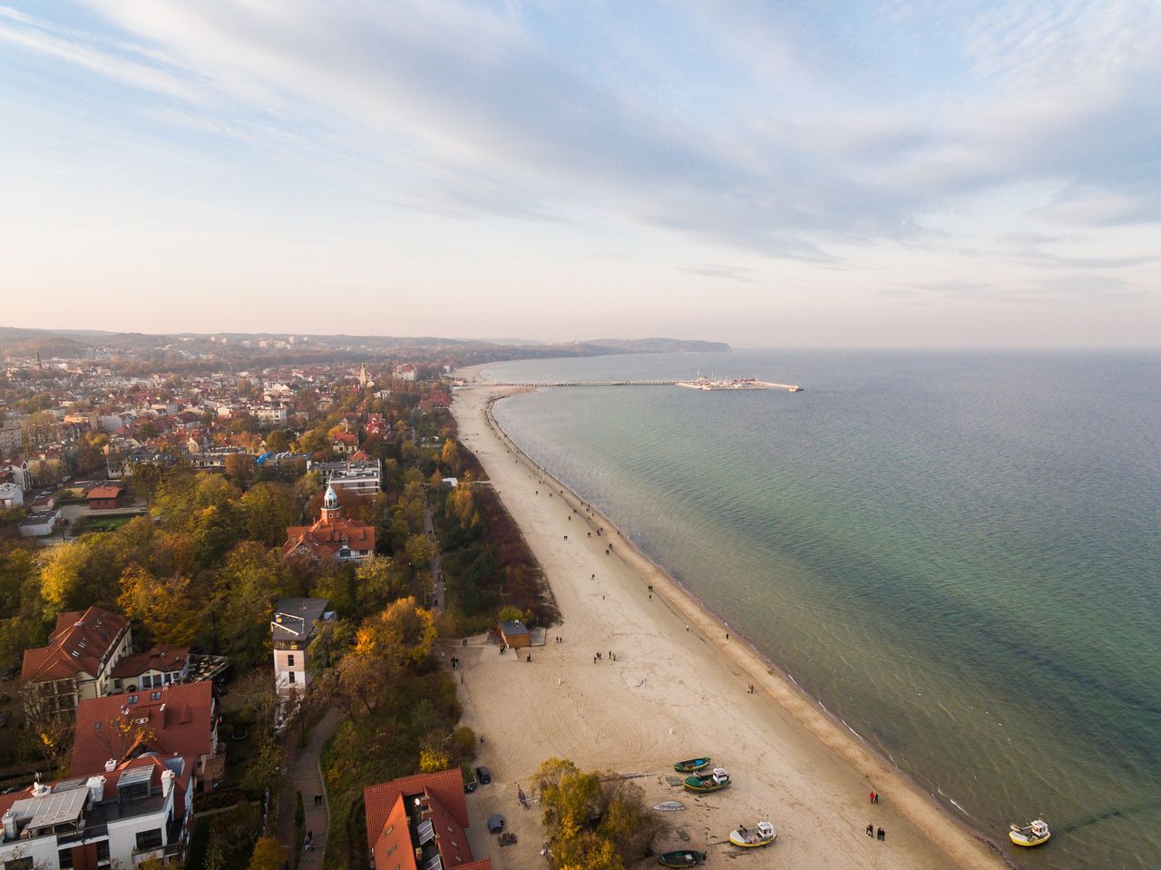 Sopot jesienią