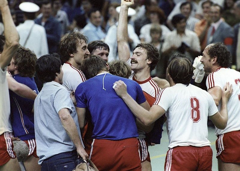 Na igrzyskach olimpijskich w Moskwie tryumfowali zawodnicy gospodarzy. Polacy zajęli siódme miejsce. źródło: RIA Novosti archive/CC BY-SA 3.0