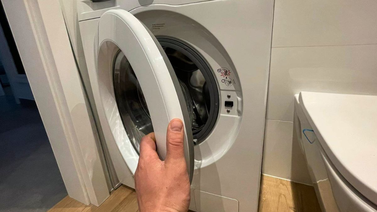 Otwarte drzwi pralki nie zawsze są dobrym rozwiązaniem.