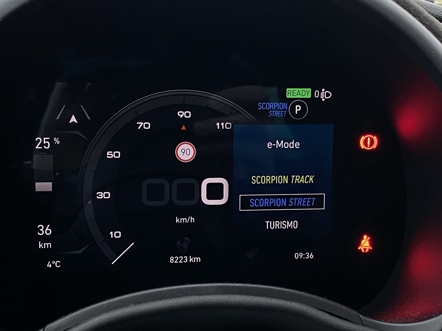 Abarth 500e Turismo