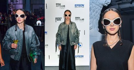 Alternatywna Monika Brodka w "kosmicznych" okularach i z warkoczykami bryluje na imprezie BMW (ZDJĘCIA)