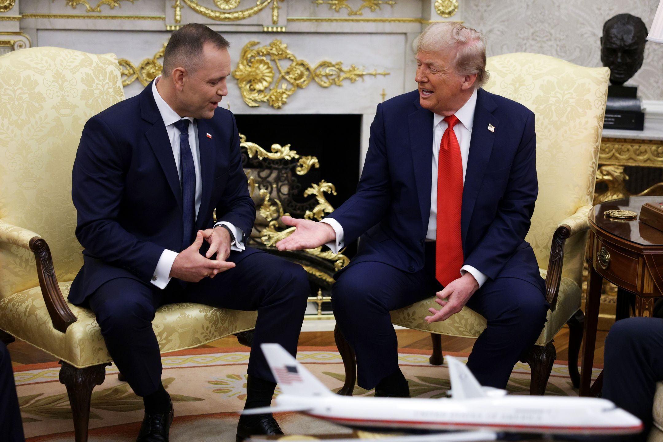 Karol Nawrocki i Donald Trump