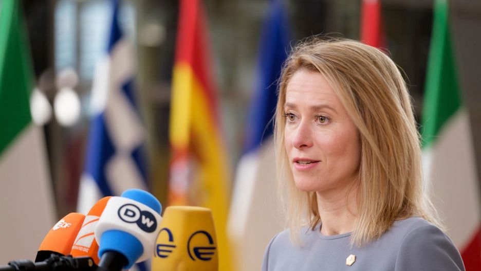 President Zelensky Meets Charles Michel At The European Council
BRUSSELS, BELGIUM - FEBRUARY 9: Estonian Prime Minister Kaja Kallas is talking to media prior the start of an European Union leaders summit at the European Council headquarters on February 9, 2023 in Brussels, Belgium. President of Ukraine Volodymyr Zelensky began a surprise mini-European tour on February 8, his second trip abroad since the outbreak of the war on February 24, 2022 after his visit to the United States in December. The Ukrainian president is due to meet European Council President Charles Michel on February 9, pleading to his allies to deliver combat planes to Ukraine "as soon as possible", Volodymyr Zelenskyy is expected at the Brussels summit after his visits to London and Paris. (Photo by Thierry Monasse/Getty Images)
Thierry Monasse