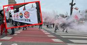 Kontrowersyjne banery na Marszu Niepodległości. "Ruska prowokacja"