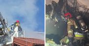 Skierniewice: Pożar mieszkania i poddasza. Dwie osoby poszkodowane