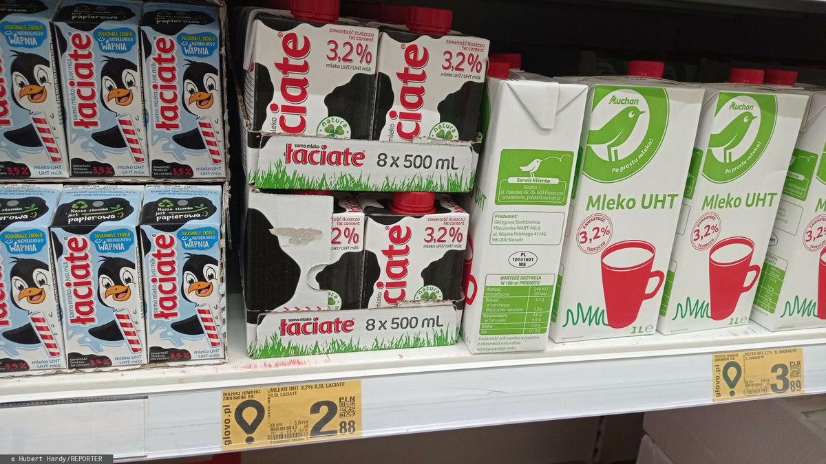 Koreańczycy kupują polskie mleko UHT