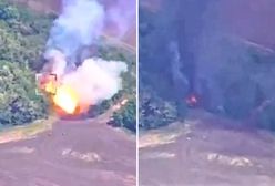 Kule ognia i kłęby czarnego dymu. HIMARS-y wróciły na front