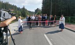 Śląskie. W Istebnej wyremontowano ważną drogę, skorzystają narciarze i turyści