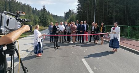 Śląskie. W Istebnej wyremontowano ważną drogę, skorzystają narciarze i turyści