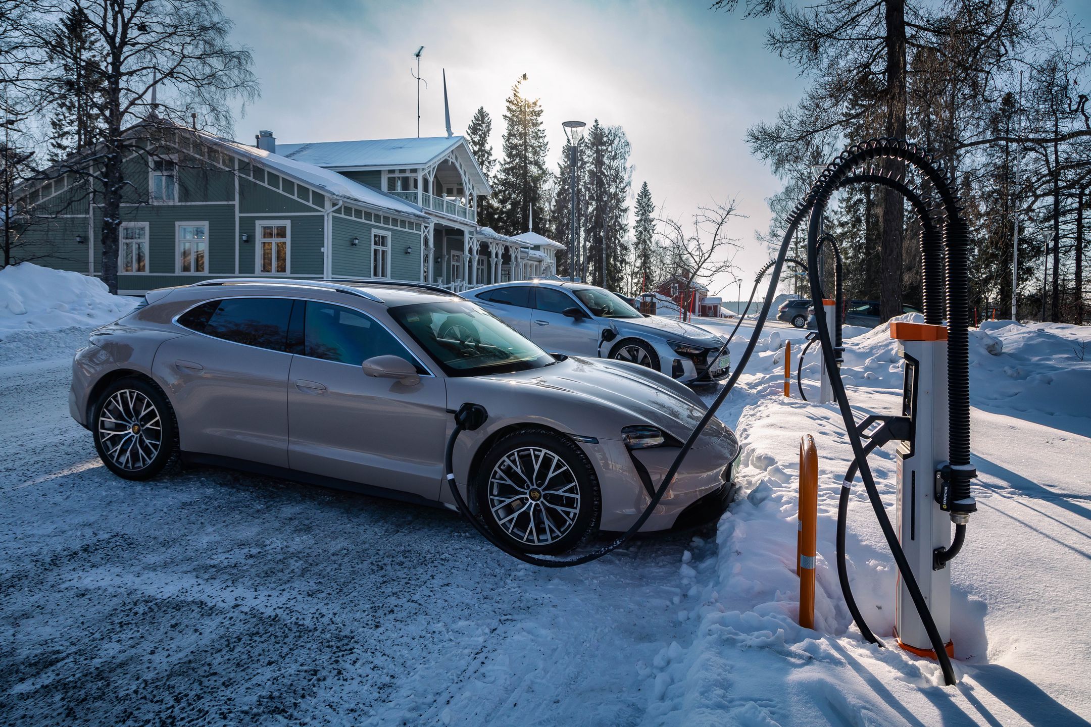 Porsche Taycan 4S Sport Turismo w Finlandii