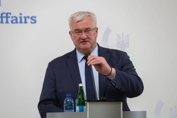 Ukraiński minister już w Polsce. Spotka się z Sikorskim
