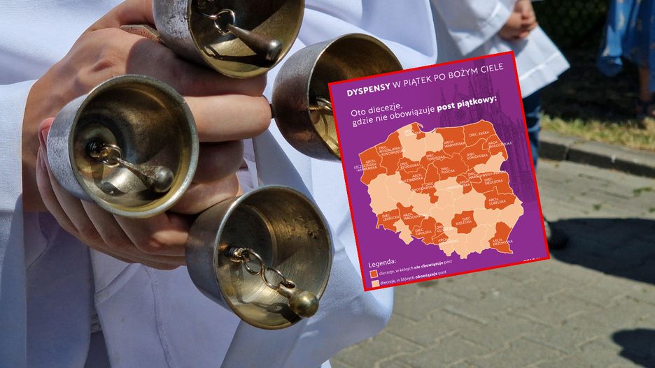 Dyspensa od pokarmów mięsnych w piątek nie obowiązuje we wszystkich diecezjach