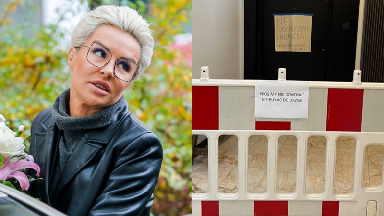 Blanka Lipińska ZAGRODZIŁA dzieciom dojście do drzwi mieszkania. "Może im to trochę utrudni życie"