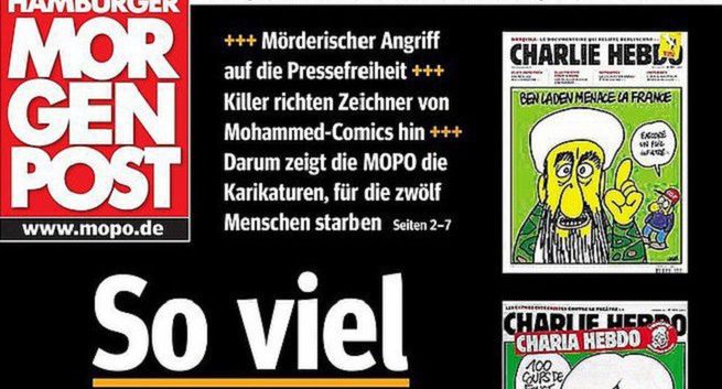 Podpalenie w redakcji „Hamburger Morgenpost” solidaryzującego się z „Charlie Hebdo”