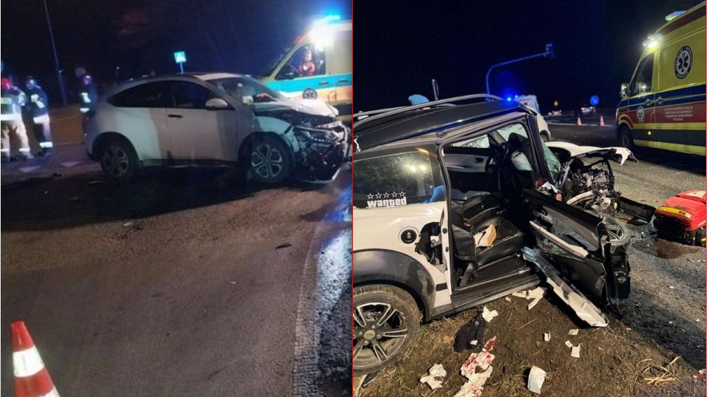 Niebezpieczny wypadek na DK50. Pojazd prowadził 16-latek