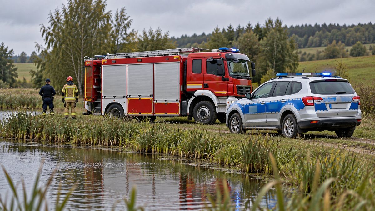 Ilustracyjne - Straż i policja - zdjęcie wygenerowane przez AI