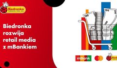 mBank z kampanią w sklepach Biedronki. Reklamy dotrą do milionów klientów