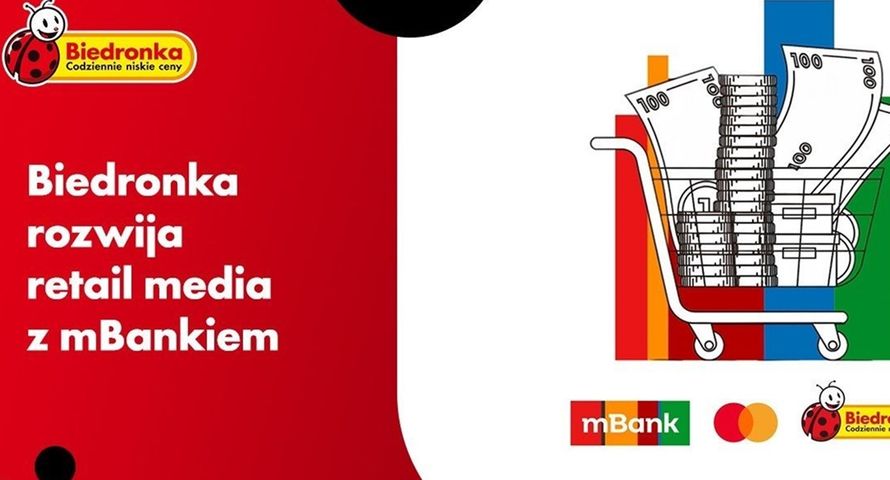 mBank z kampanią w sklepach Biedronki. Reklamy dotrą do milionów klientów