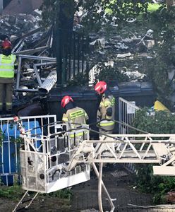 Jest nowe nagranie z wybuchu w Poznaniu. "Od strony podwórza"