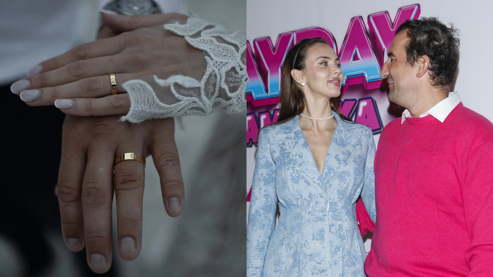 Marcela Leszczak i Michał Koterski