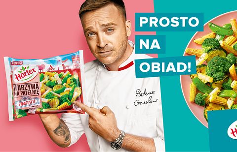 Mateusz Gessler poleca mrożone warzywa na patelnię Hortexu (wideo)