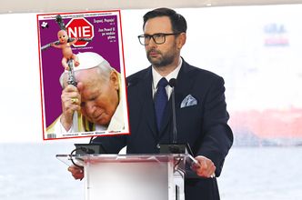 Burza wokół okładki "NIE". Poczta i Orlen reagują