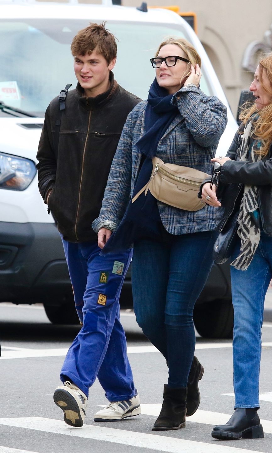 Kate Winslet z 20-letnim synem w Nowym jorku