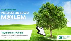 Bank BPS zachęca "Posadź drzewo m@ilem"