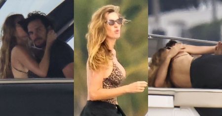 Gisele Bündchen eksponuje sylwetkę dwa miesiące po porodzie u boku młodszego o dziewięć lat ukochanego