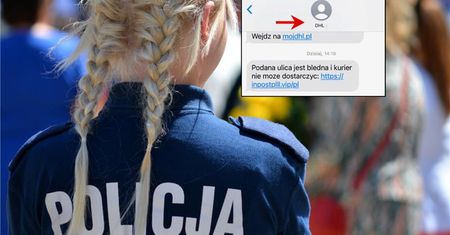 Nowa metoda oszustów. Policjantka pokazuje SMS i ostrzega