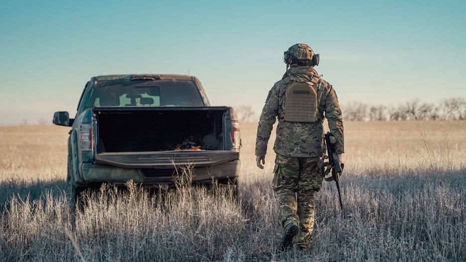 Donbas, Ukraina, 21.12.2022. Na zdjęciu z 20 bm. ukraińskie wojsko na linii frontu w Donbasie. Trwa inwazja Rosji na Ukrainę. (ad)PAP/Vladyslav Karpovych
