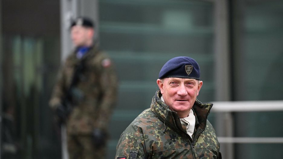 Archiwum zagraniczne East News 2024-02
Commander of Headquarters Multinational Corps Northeast Lieutenant General Jurgen-Joachim von Sandrart is pictured at the Multinational Corps Northeast (MNCNE) as he waits for the King of Denmark's visit at the NATO Headquarters in Szczecin, Poland, on February 2, 2024. The Danish king is on official business promotion in Poland from January 30, to February 2, 2024. (Photo by Sergei GAPON / AFP)
SERGEI GAPON
