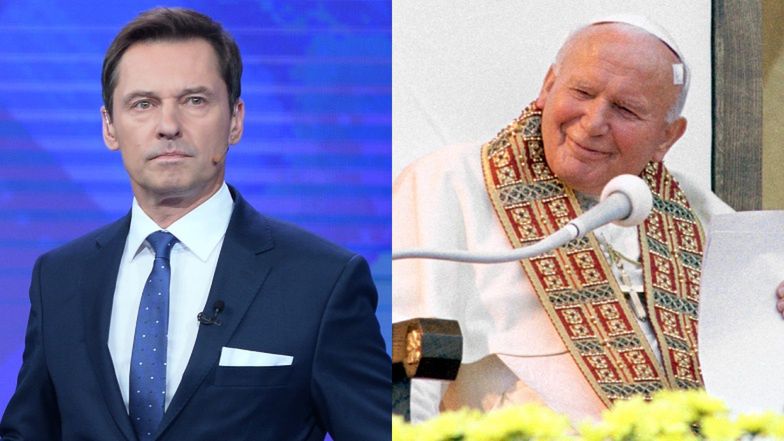 Krzysztof Ziemiec WYMOWNIE komentuje aferę wokół Jana Pawła II. Internauci bez litości: "Odezwał się funkcjonariusz łżetelewizji" (FOTO)