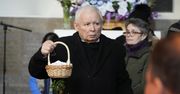 Jarosław Kaczyński święcił pokarmy. Przyszedł ze swoim koszyczkiem