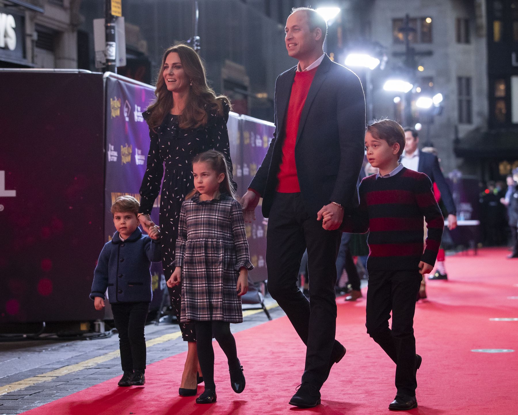 William, Kate, George, Charlotte i Louis