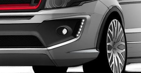 To tylko szkic – Project Kahn Evoque RS250 Concept (2012)